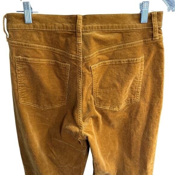 J. Crew Factory Corduroy full-length essential straight pant Brown 29 Academia - Picture 4 of 10